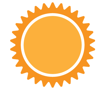 image of a sun