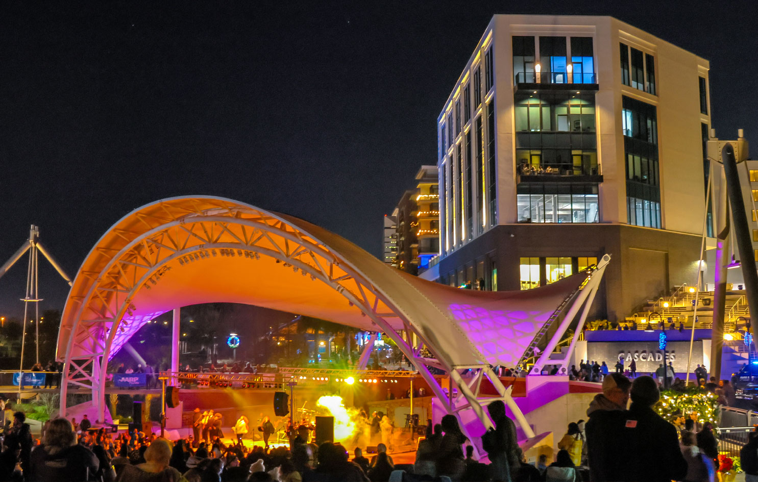 party at cascades park