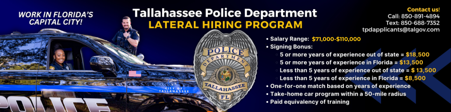 TPD Lateral Hiring Program